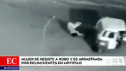 Mujer es arrastrada por resistirse a asalto en límite entre Chorrillos y Surco