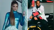 Shakira y el piloto Lewis Hamilton son captados juntos en una cena en Miami