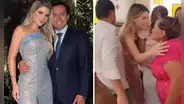 Brunella Horna reaparece junto a Richard Acuña luego de que entrenadora confirmara embarazo