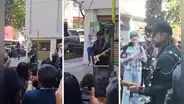 Juanes sorprende a peatones mexicanos al cantar en la calle hits como “La camisa negra”