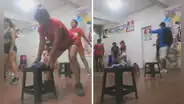 Asaltan gimnasio en Trujillo y todo quedó grabado en vivo