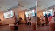 Estudiantes se disfrazan y bailan para su exposición de la civilización islámica: “Muy creativos”