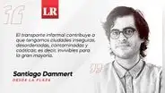 Transporte en caída libre, por Santiago Dammert
