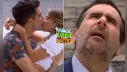 "Al fondo hay sitio": Diego descubrirá a Alessia y Jimmy en apasionado beso