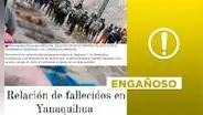 Imagen de fallecidos no corresponde al incendio en mina de Yanaquihua, Arequipa