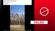 No, este video no muestra a personas atravesando la frontera de México y Estados Unidos