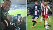 Neymar y Suárez alentaron a Messi mientras era silbado en el Parque de los Príncipes