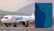 Mujer fallece en pleno vuelo cuando viajaba de Santiago de Chile a Trujillo