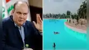Rafael López Aliaga inaugura playa artificial en SJL: ¿cómo luce el balneario?