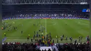 Ultras del Espanyol 'corretearon' a jugadores del Barcelona por celebrar el título de LaLiga