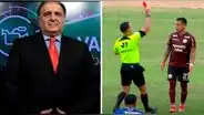 Exárbitro y asesor FIFA desaprueba expulsión de Cabanillas: "No se ajusta a las causales"
