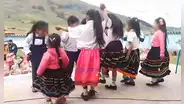 Niños demuestran su habilidad para el zapateo al ritmo de huayno en La Libertad