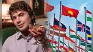 ¿Cuántos idiomas habla Bruno Pinasco, el popular conductor de "Cinescape", y cuáles son?