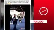 ¿Guardaespaldas robot? No, este video no muestra al rey de Baréin en Dubái con ese artefacto