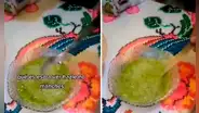 Mujer prepara una salsa verde, pero es tan picante que le sale 'chispas’: “Lo hizo con explosivos”