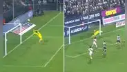 ¡Sensacional tapada doble de Saravia! Se lució 2 veces en menos de un minuto para salvar a Alianza