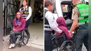 San Martín de Porres: sujeto en silla de ruedas asaltaba a transeúntes con un cuchillo