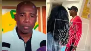 'Cuto' Guadalupe es captado dejando el país tras escándalo por ampay de su esposa, Charlene Castro