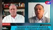 Jorge Orbe León: "No le veo posibilidades a Lasso de ganar las elecciones en Ecuador"
