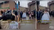 Se casan en Cerro de Pasco y sorprenden al bailar con sus invitados en la calle: "Otro nivel"