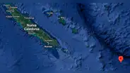 Un terremoto de 7.7 de magnitud se registró al sureste de Nueva Caledonia