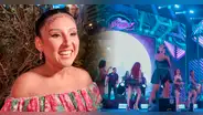 Milena Warthon tras presentación con Corazón Serrano: "Alucinante, la primera vez que canté cumbia"