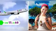 Vuela por el Perú desde S/68 con las nuevas rutas de Sky Airline