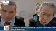Interrogan a Alberto Fujimori a pedido de jueces de Chile