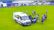 Luis Aguiar, campeón con Alianza en 2017, se desvaneció y fue atendido por ambulancia
