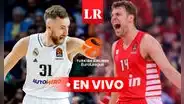 ¡Real Madrid es campeón de la Euroliga tras derrotar 79-78 a Olympiacos en el último segundo!