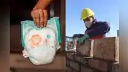 Pañales usados sirven como material de construcción: así es el proceso
