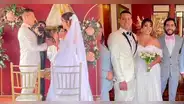 Luigui Carbajal se casó con su pareja, Diana Castro: así fue el momento en el que se dieron el 'sí'