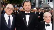 Martín Scorsese, Leonardo DiCaprio y Robert De Niro en el Festival de Cannes