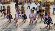 “Ni Lady Gaga se atrevió a tanto”: niña sorprende con su peinado peculiar que incluía pollos en la cabeza