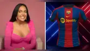 Georgina muestra a hijo de Cristiano Ronaldo cantando con una camiseta del FC Barcelona