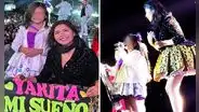Yarita Lizeth cumple el sueño de niña y cantan juntas en Arequipa: “Cree en ti y lo vas a lograr”