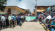Piura: cientos de personas marcharon contra minería en Ayabaca y Huancabamba