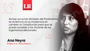 Los deslegitimados en el poder, por Ana Neyra