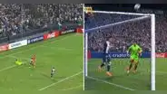 ¡Inmensos! Tapadón de Saravia y Lagos salva en la línea el 1-0 de Libertad