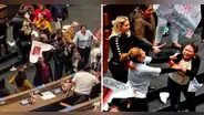 Polémica en Bolivia: congresistas se pelean en medio de sesión para evitar censura de ministro