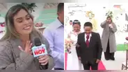 Ethel Pozo se quiebra al ver a pareja de abuelitos casándose tras 50 años juntos
