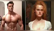 Las inquietantes imágenes del hombre y la mujer 'perfectos' según la inteligencia artificial