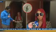 Deysi Araujo: extorsionadores dejan bomba molotov en la puerta de su casa mientras declaraba