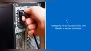 ¿Qué pasa si desenchufas tu computadora cuando Windows está actualizándose?