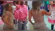 Mujer hizo sensual baile en el cumpleaños de su hija: "¡Arruinó la fiesta!"