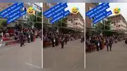 Profesor sorprende al bailar contradanza en plena formación de colegio: "Sin miedo al éxito"