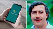 Mujer denuncia a su vecino por usar sticker de Pablo Escobar en el grupo de WhatsApp del edificio