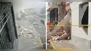 Explosión de panadería en Toluca: cámaras captan preciso momento que dejó 6 heridos