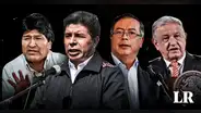 AMLO, Gustavo Petro y Evo Morales, presidentes aliados de Castillo son declarados "no gratos" en Perú