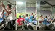 La enfurecida reacción de hinchas de Cristal contra narrador argentino en el gol de River